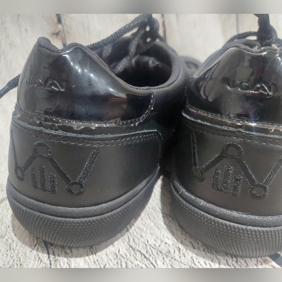 TOMS x Star Wars Leandro Darth Vader Black Leather Sneakers Men's Size 14 - GUC - Picture 2 of 9